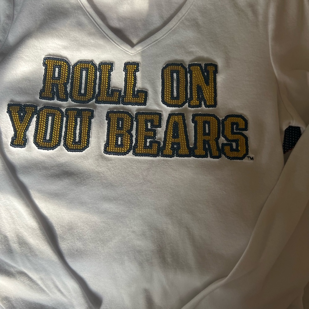 Cal Bears Customized Sequins Patch Shirt